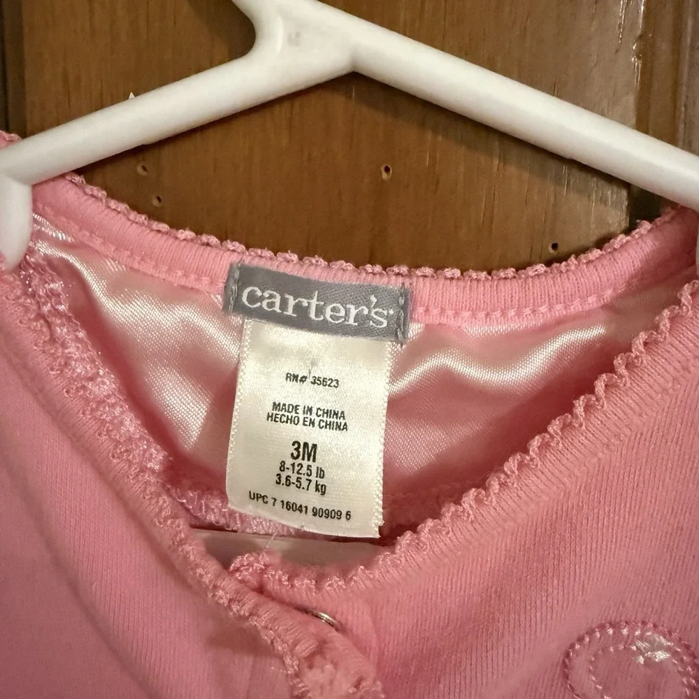 Vintage Carter's Ballerina, One Piece Size 3 Months